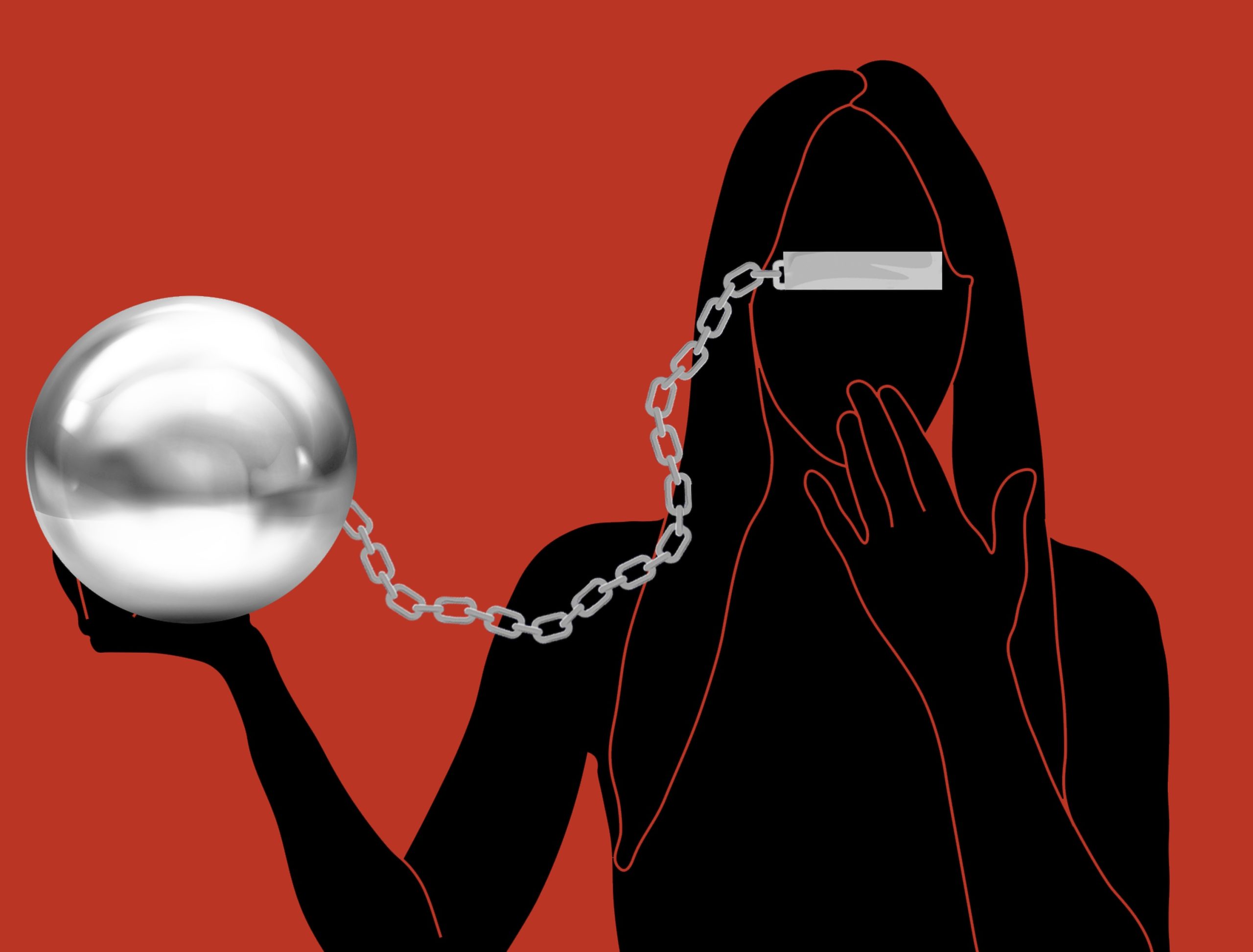 dictatorship-concept-with-metallic-ball